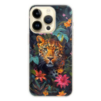 iSaprio Flower Jaguar - iPhone 14 Pro