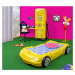 dětská postel auto bobo žlutá