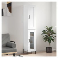 vidaXL Skříň highboard bílá 34,5 x 34 x 180 cm kompozitní dřevo