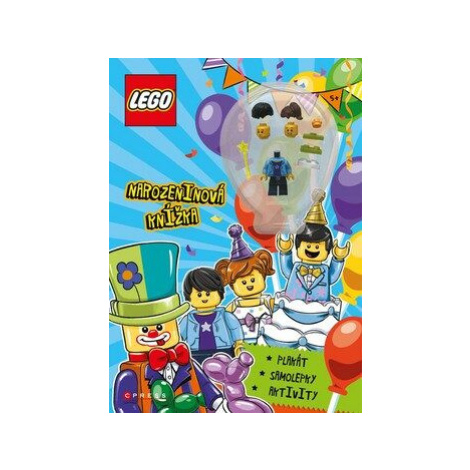 LEGO ICONIC Narozeninová knížka CPRESS