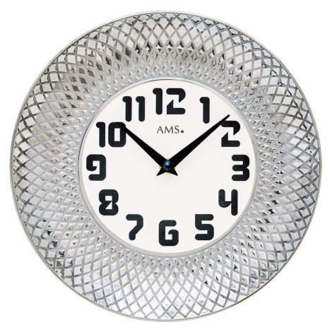 AMS Design Nástěnné keramické hodiny 9614