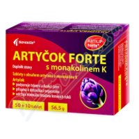 Artyčok Forte s monakolinem K tbl.50+10