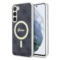 Kryt Guess Samsung Galaxy S23+ black hardcase 4G MagSafe (GUHMS23MH4STK)