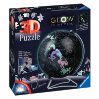 RAVENSBURGER - Puzzle-Ball Svítící globus: Hvězdná obloha