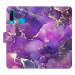 iSaprio flip pouzdro Purple Marble pro Huawei P30 Lite