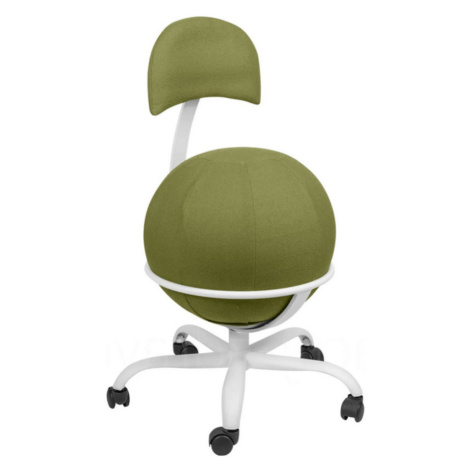 EC-OFFIX balónová židle AIR SEATING zelená, bez područek