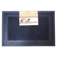 Rohožka Greek key square black 40x60