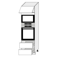 BRESCIA dolní skřínka D14RU/60/2M 286 pistáciová