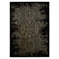 Černý koberec Universal Gold Duro, 160 x 230 cm