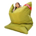 BeanBag Sedací pytel 179×140 perfekt green frog