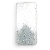 Wozinsky Star Glitter třpytivý kryt Samsung Galaxy A22 4G průhledný