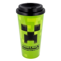 Minecraft: Creeper - cestovní hrnek s víčkem