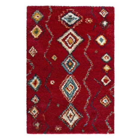 Mint Rugs - Hanse Home koberce Kusový koberec Nomadic 102692 Geometric Rot - 160x230 cm