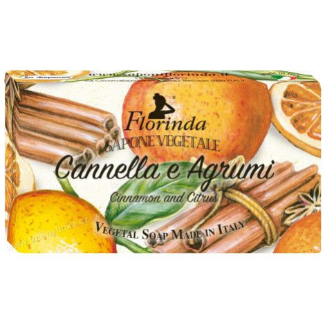 Rostlinné mýdlo Skořice- citrus Florinda 200 g