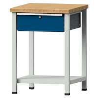 ANKE Kompaktní dílenský stůl, š x h 605 x 650 mm, 1 zásuvka, stacionární