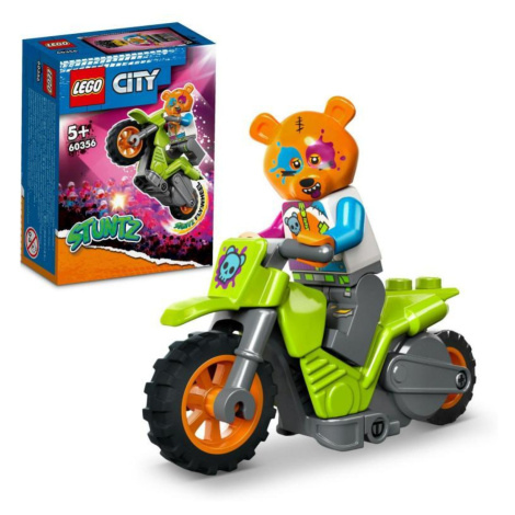 Lego® city 60356 medvěd a kaskadérská motorka