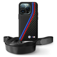 Bmw Pouzdro pro iPhone 16 Pro Max 6,9 černý M Edition Carbon Tricolor Lines &