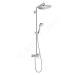 HANSGROHE Croma Select S Sprchový set Showerpipe 280 s baterií, chrom 26791000