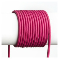 RED - DESIGN RENDL RENDL FIT 3X0,75 1bm textilní kabel fuchsiová R12226