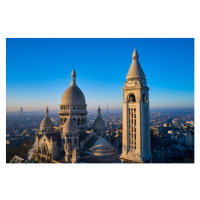 Fotografie France, Paris, the basilica of the Sacre Coeur, Tuul & Bruno Morandi, 40 × 26.7 cm