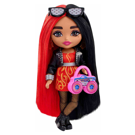Mattel barbie® extra minis™ červeno-černé vlasy, hkp88