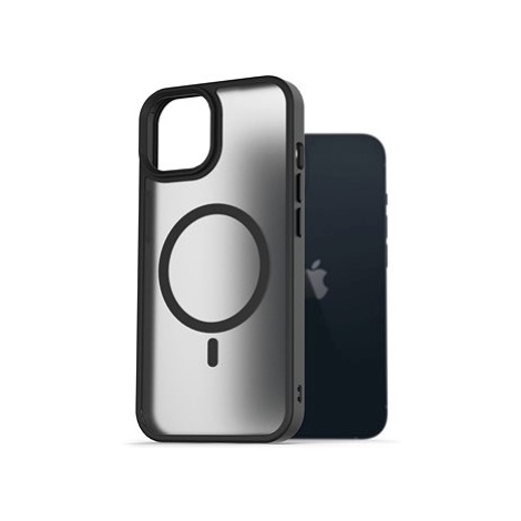 AlzaGuard Matte Case Compatible with MagSafe pro iPhone 13 černý