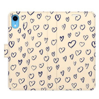 iSaprio Flip pouzdro Heart Light 02 pro iPhone XR