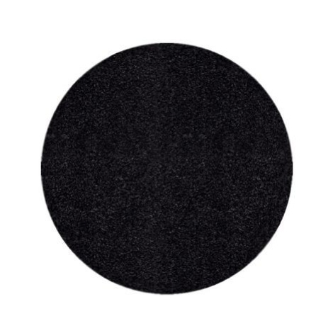 Kusový koberec Dream Shaggy 4000 Antrazit kruh FOR LIVING