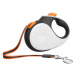 Reedog Senza Premium samonavíjecí vodítko XS 12kg / 3m páska / bílé s oranžovou