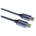 PremiumCord kabel DisplayPort 1.4, kovové a zlacené konektory, 1m - kport10-01