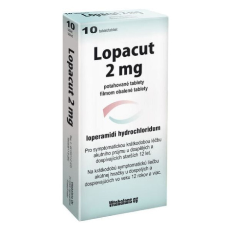 LOPACUT 2MG TBL FLM 10 VITABALANS