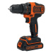 BLACK&DECKER BDCHD18K-QW aku příklepová vrtačka 18V/1,5Ah