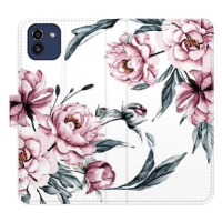 iSaprio flip pouzdro Pink Flowers pro Samsung Galaxy A03