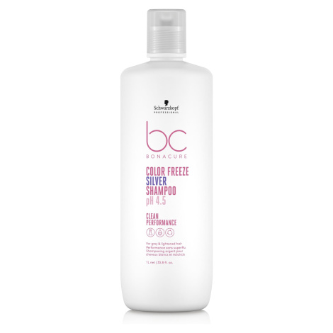 SCHWARZKOPF PROFESSIONAL BC Bonacure Color Freeze Šampon se stříbrnými reflexy 1000 ml