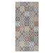 Běhoun Cappuccino 105879 Mosaik Grey Multicolored 75x150 cm