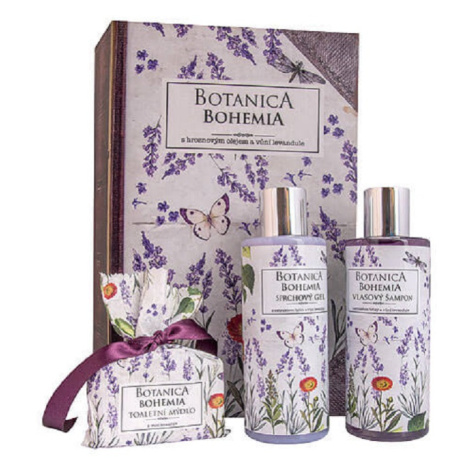 Botanica sada gel 200ml, šampon 200ml a mýdlo 100g – levandule Bohemia Gifts & Cosmetics