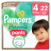 PAMPERS Pants Harmonie vel.4 Plenkové Kalhotky 22 ks