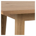 Dkton Barový stůl Nadida 117 cm divoký dub