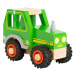 Small Foot Dřevěný traktor zelený