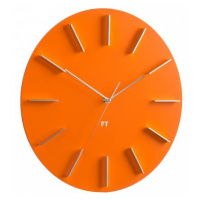 Dětské designové nástěnné hodiny Future Time FT2010OR Round orange 40cm