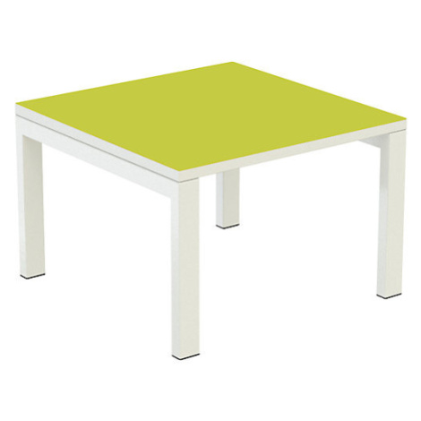 Paperflow Přístavný stůl easyDesk®, v x š x h 400 x 600 x 600 mm, zelená
