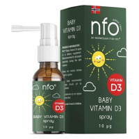 NFO Baby Vitamin D3 Spray 10 µg/400 IU [20 ml na 110 dnů/stříknutí]