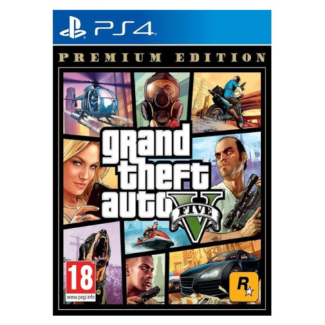 Grand Theft Auto V Premium Edition (PS4) Rockstar Games
