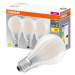 3PAK LED žárovka LED E27 A60 11W = 100W 1521lm 4000K Neutrální 300° Filament OSRAM BASE