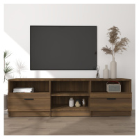 vidaXL TV skříňka hnědý dub 150 x 33,5 x 45 cm kompozitní dřevo