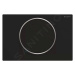 GEBERIT Sigma10 Ovládací tlačítko splachování, černá mat/nerez 115.758.14.5