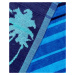 Lovely Home Oboustranná plážová osuška Lovely Home Palme blue