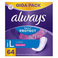 ALWAYS Intimky Daily Protect Long Fresh Scent 64 kusů