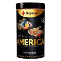 Tropical America S 250ml/140g  krmivo pro masožravé ryby ze severní a jižní Ameriky