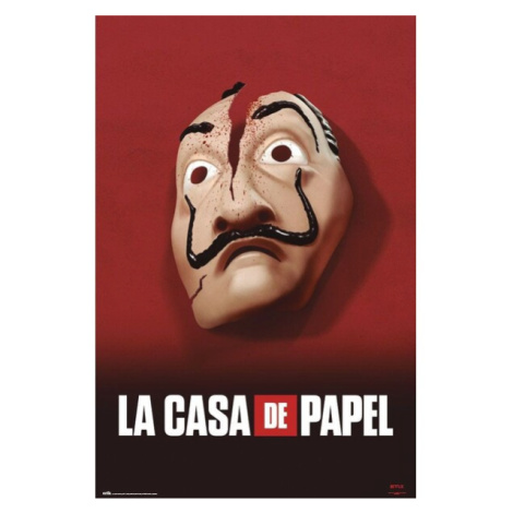 Plakát La Casa De Papel - Mask (132) Europosters